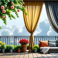 Décorer un balcon selon l’humeur du vent