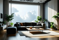 Visiter un appartement sans porte, ni mur, ni sol